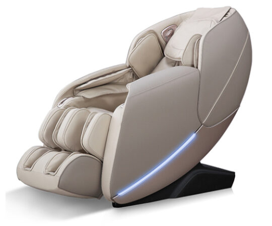 fauteuil distegn ouessant, vue profil, coloris beige
