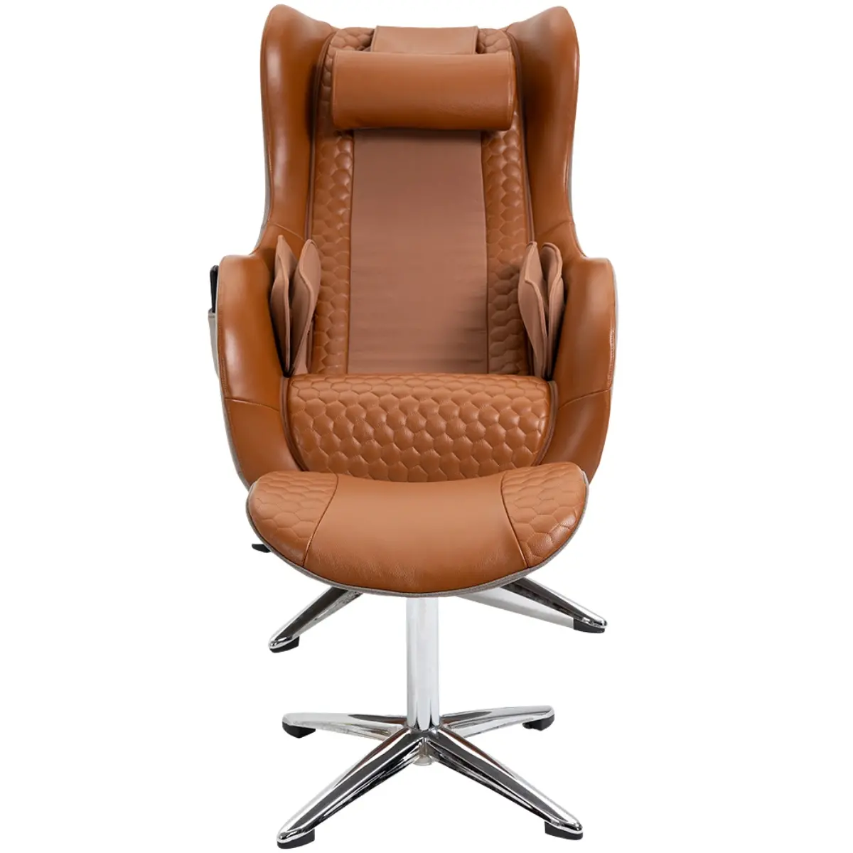 Bodygravity_fauteuil-massage-Distegn-HOEDIC-télécommande-camel