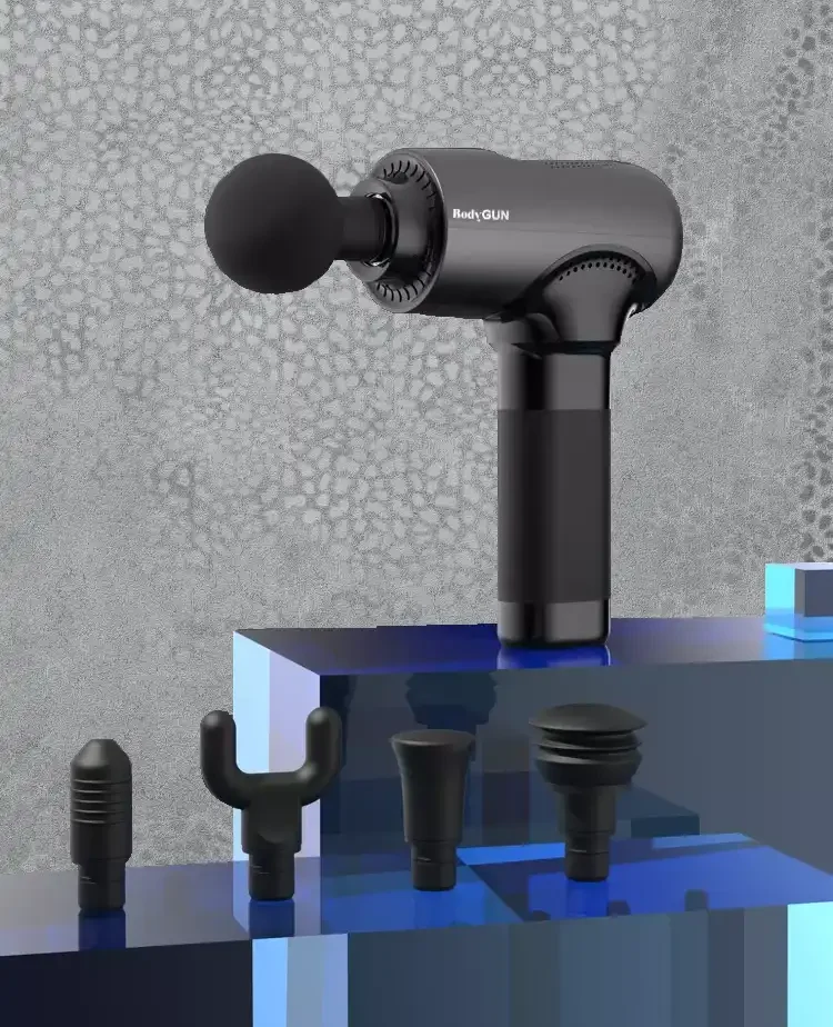 Massage avec le BodyGun V2