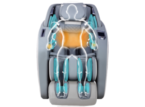 Localisation du système de chauffage du fauteuil