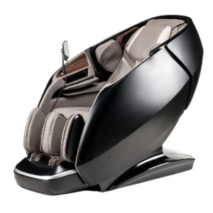 Vue profil fauteuil de massage Bodygravity iRest A665 noir