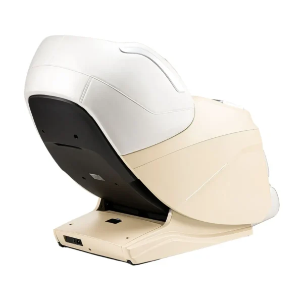Profil arrière du fauteuil de massage IREST A336 bodygravity beige