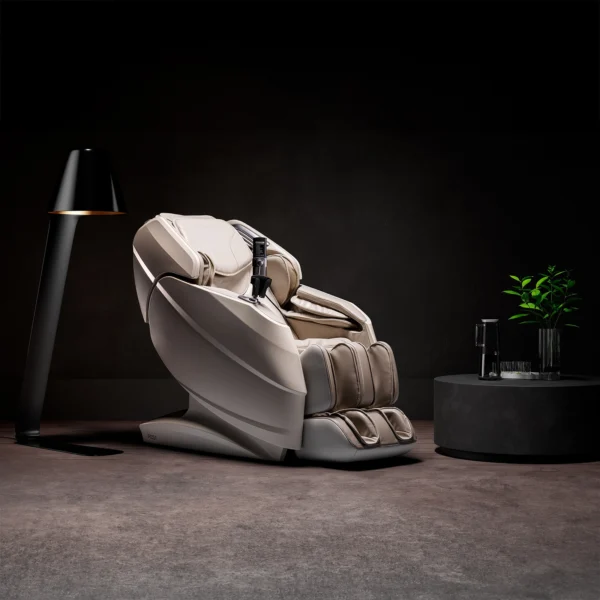 Intégration fauteuil de massage irest A550, coloris beige