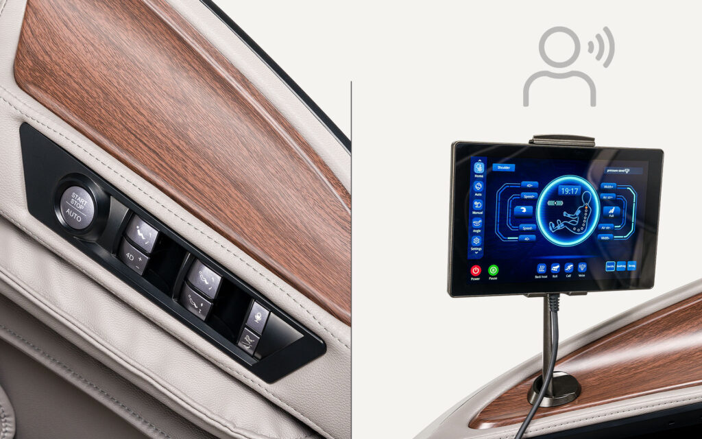 commandes, ecran tactile et programmes