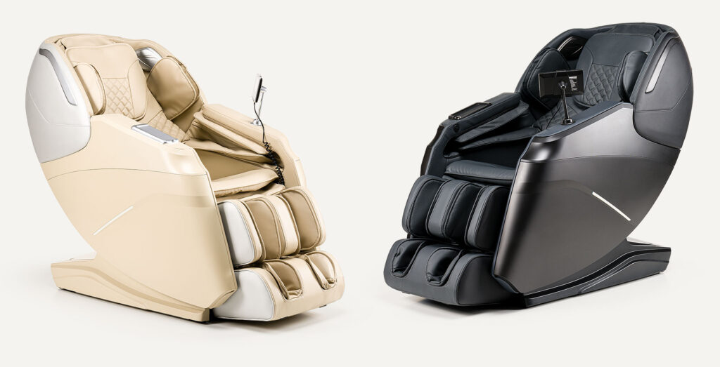 Deux coloris disponibles des fauteuils IREST A336-31 Open