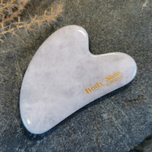 Gua sha en pierre de jade blanc_BodySkin