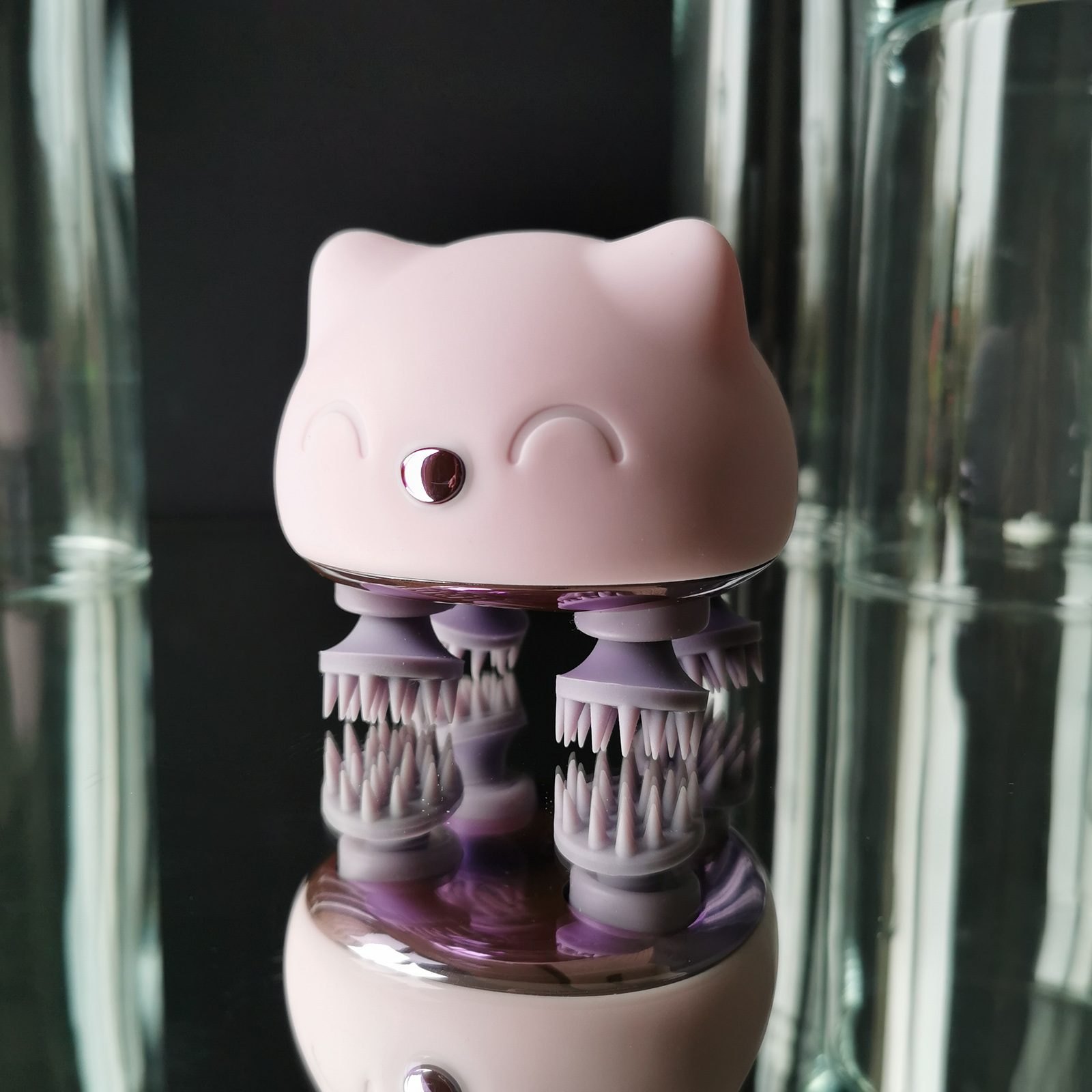 masseur polyvalent KITTY Bodyskin violet