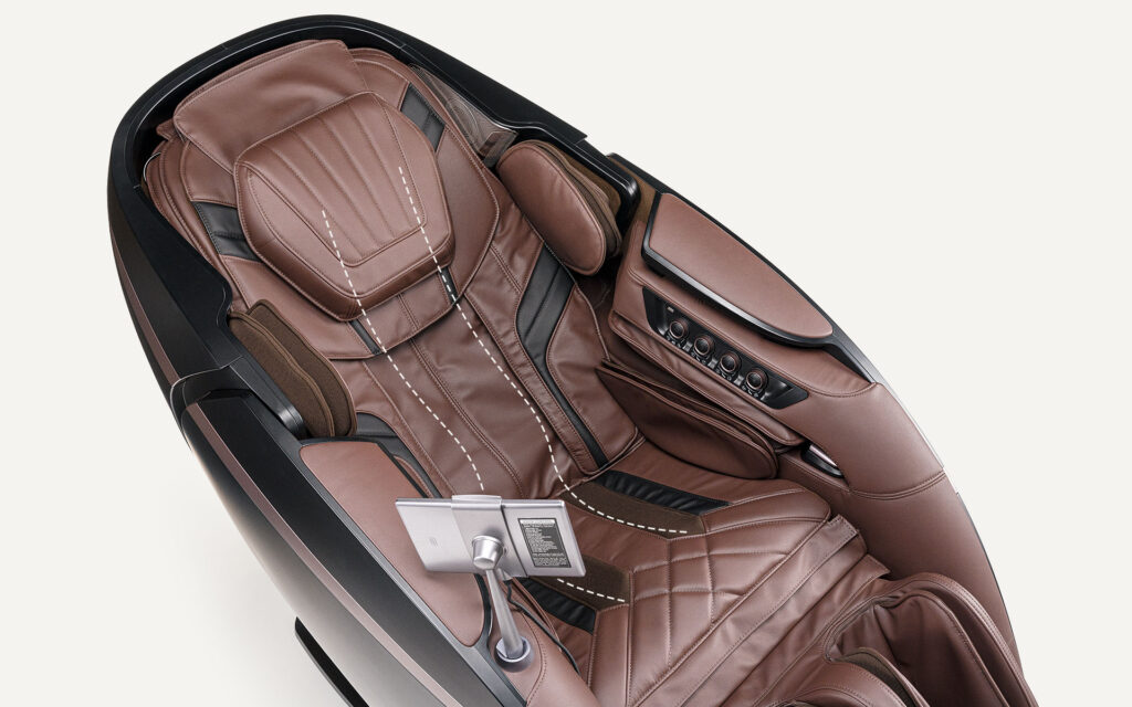 fauteuil de massage IREST A 801, rail de massage