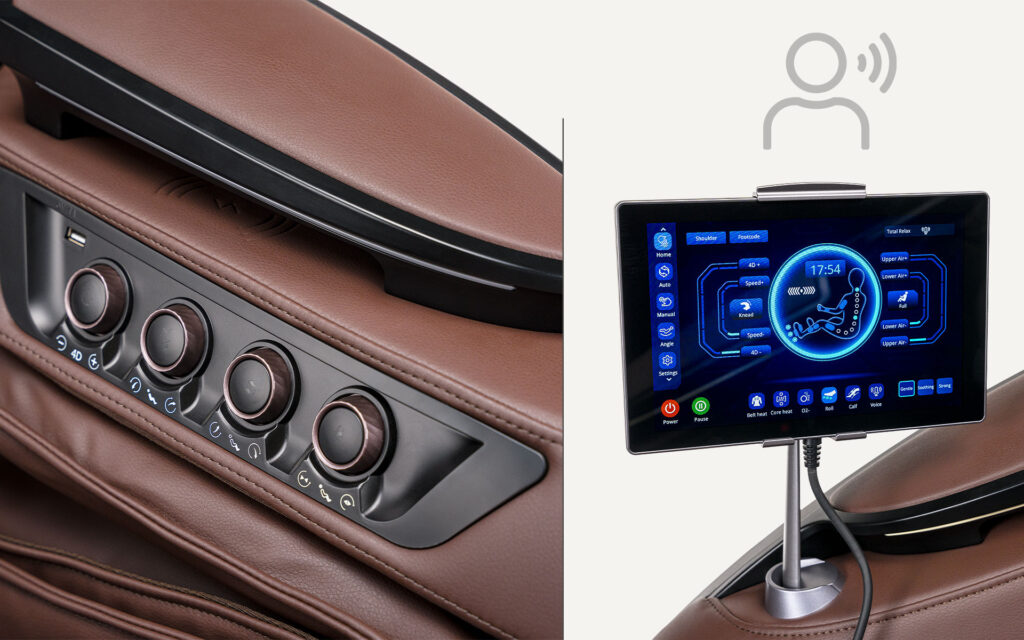 Commandes, ecran tactile et programmes