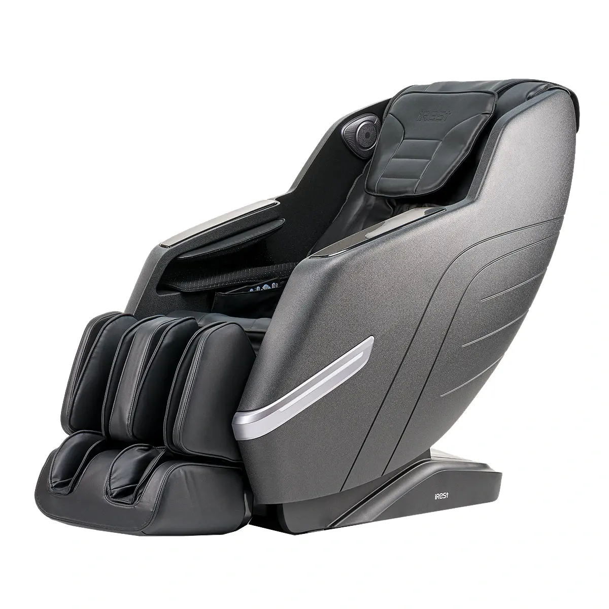 Profil du fauteuil de massage IREST A360 de Bodygravity noir
