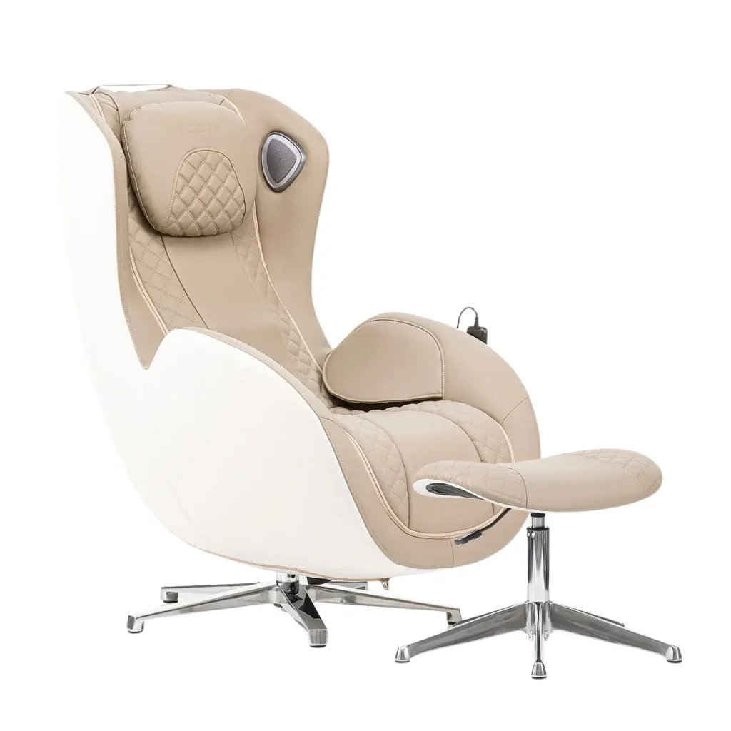 Fauteuil de massage IREST A185 profil blanc bodygravity