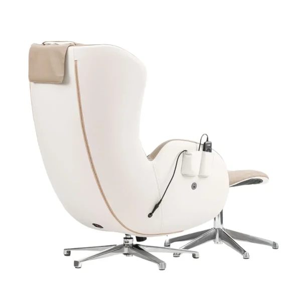 Fauteuil de massage IREST A185 profil arrière beige bodygravity