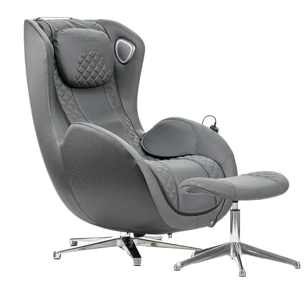 Fauteuil de massage IREST A185 profil gris bodygravity