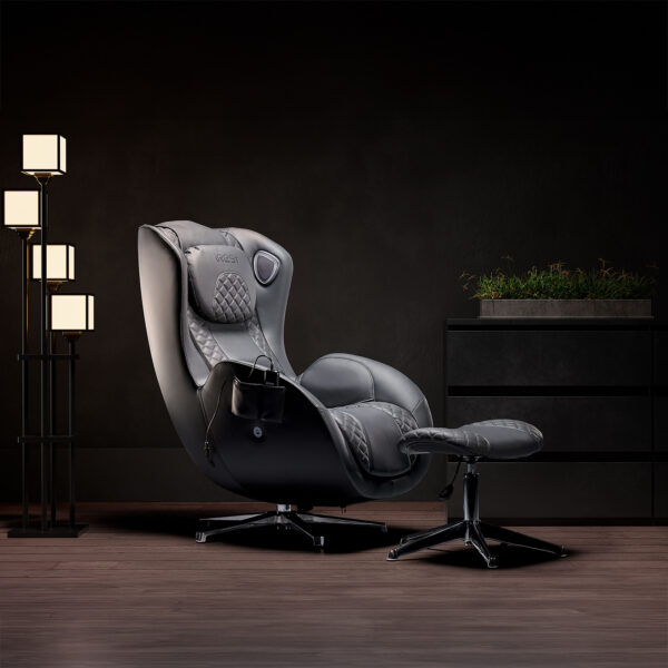 Fauteuil de massage IREST A185 intégration, coloris noir