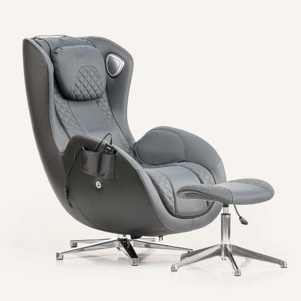 Fauteuil de massage IREST A185 profil gris