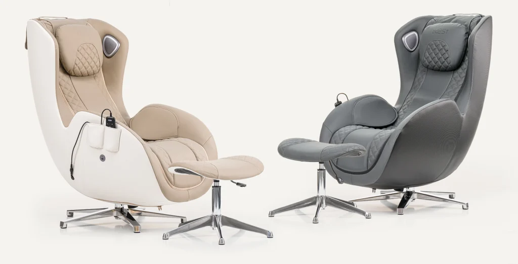 Deux coloris disponibles des fauteuils IREST A185