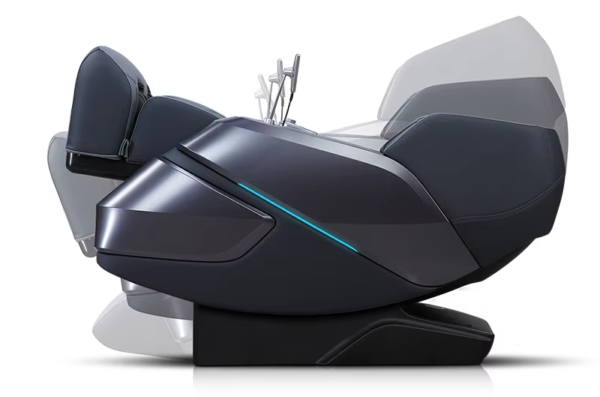 Position allongée du fauteuil de massage, zéro gravité