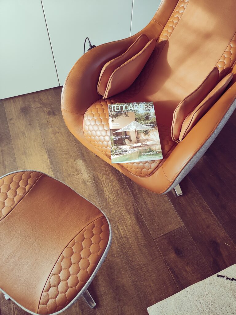 Fauteuil de massage HOEDIC, presse tendance magazine