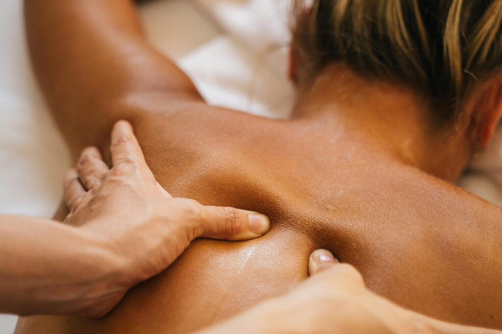 Technique massage shiatsu