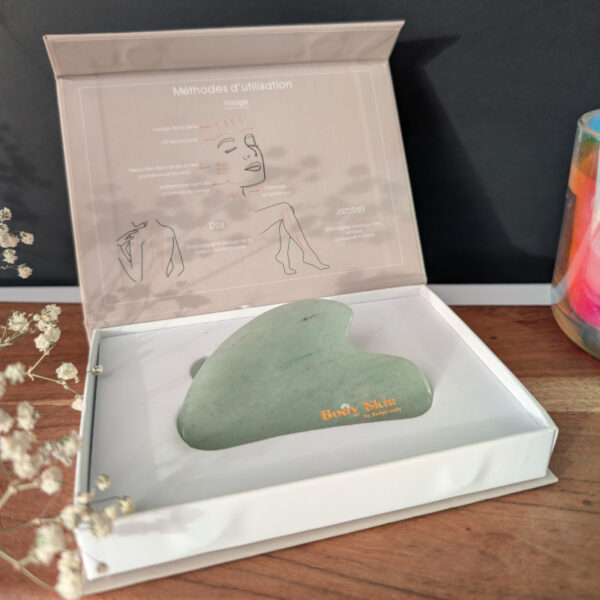 Aventurine dans sa boite