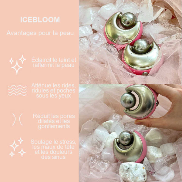 Listing des avantages de l'ICEBLOOM de la marque BodySkin