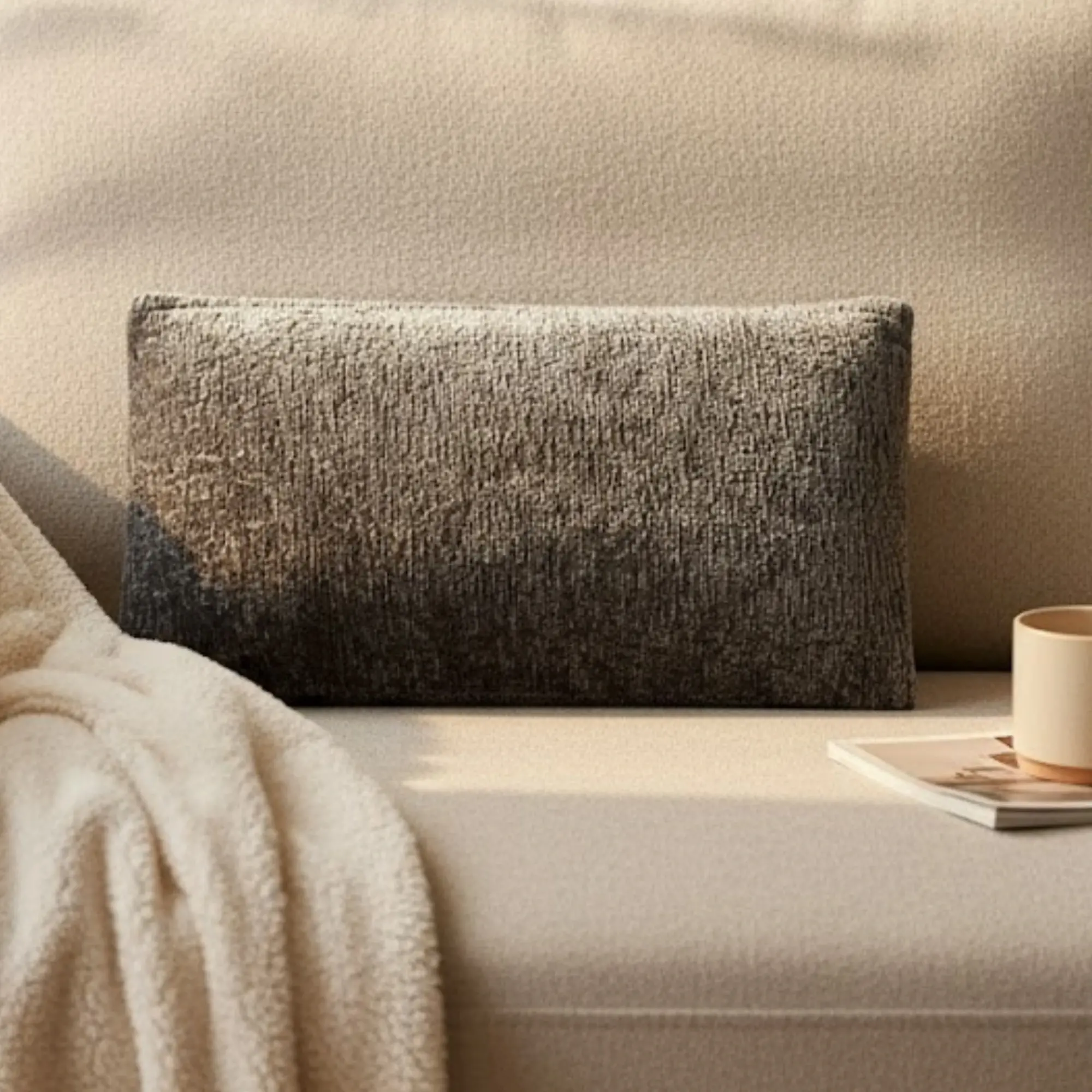 coussin-massant-RELAXO-gris-foncé-BodySkin-canapé-face